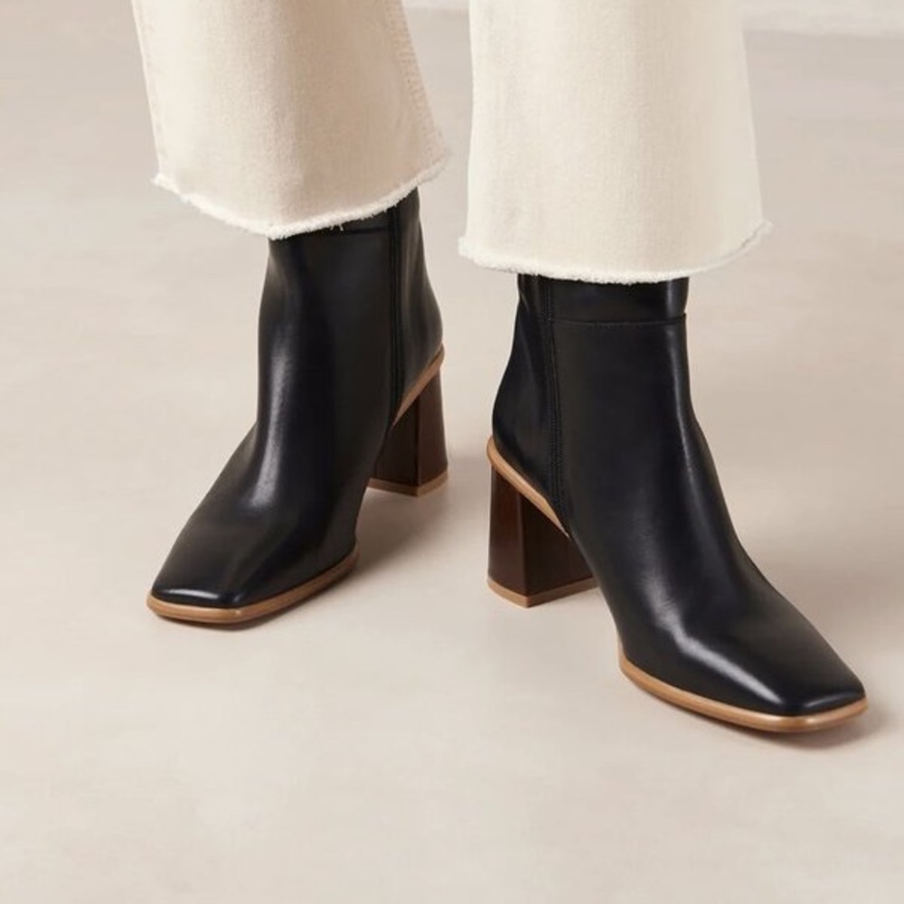 COPY - ALOHAS west boot - vintage black 39/8.5